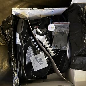 Nike Air Jordan 5 black metallic reimagined Men's size 11.5